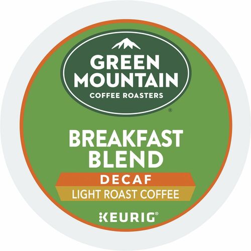 Green Mountain Coffee Roasters® GMT7522 K-Cup Breakfast Blend Decaf Coffee