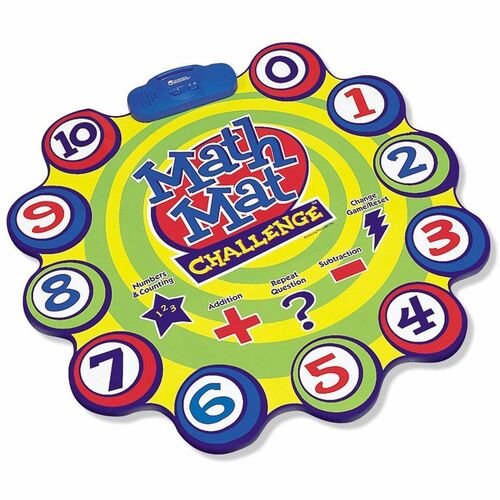 Learning Resources LRNLER0047 Math Mat Challenge Game