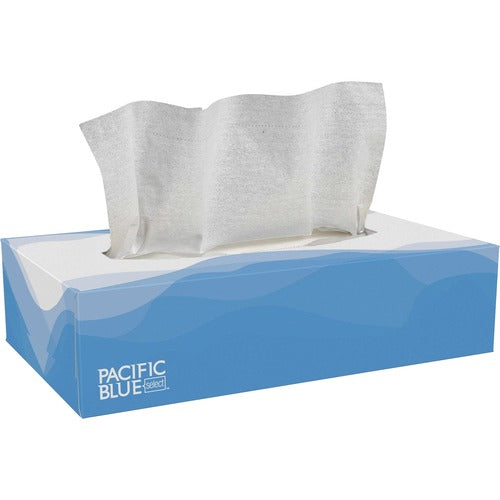 Pacific Blue Select GPC48100 Facial Tissue by GP Pro - Flat Box