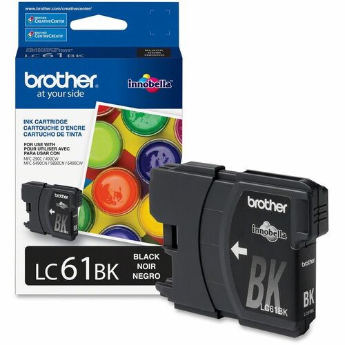 Brother BRTLC61BK Innobella LC61BK Inkjet Ink Cartridge - Black - 1 Each