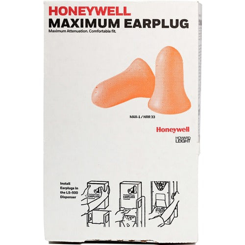 Howard Leight HOWMAX1 Max Uncorded Foam Ear Plugs