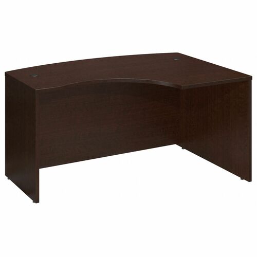 Bush Business Furniture BSHWC12922 Series C 60W x 43D RH L-Bow Desk Shell in Mocha Cherry