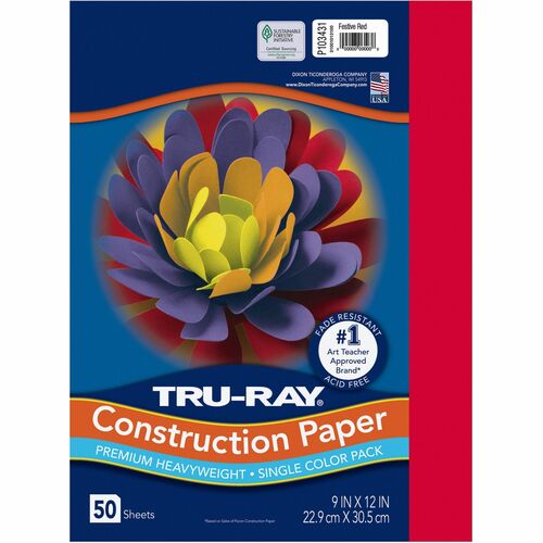 Tru-Ray PAC103431 Construction Paper