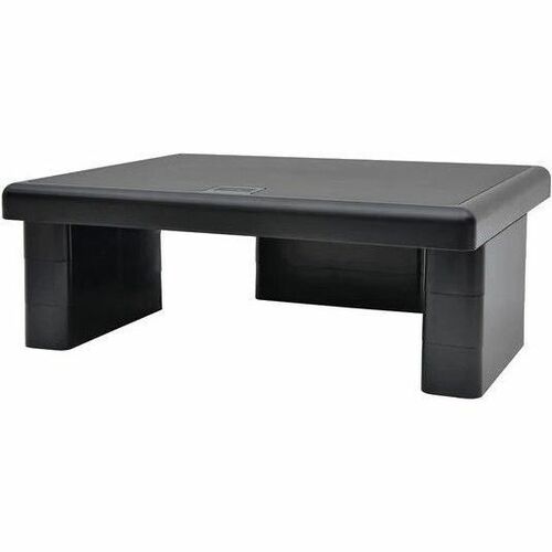 DAC® DTA02161 Stax MP-107 Ergonomic Height-Adjustable Monitor Riser/Laptop Stand, Black