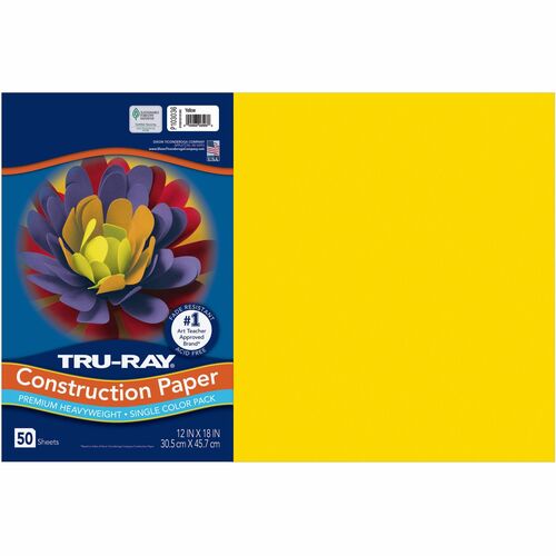 Tru-Ray PAC103036 Heavyweight Construction Paper