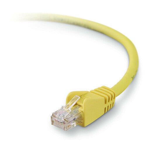 Belkin BLKA3L98005YLW CAT6 Ethernet Patch Cable, RJ45, M/M