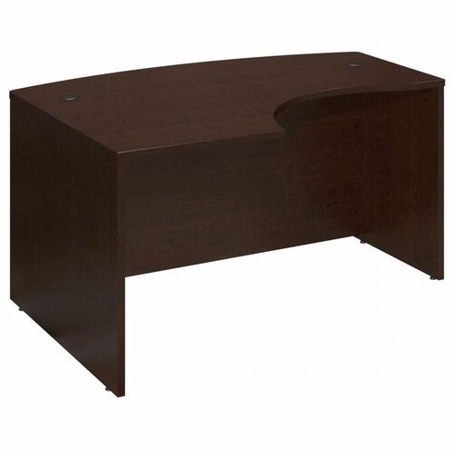 Bush Business Furniture BSHWC12933 Series C 60W x 43D LH L-Bow Desk Shell in Mocha Cherry