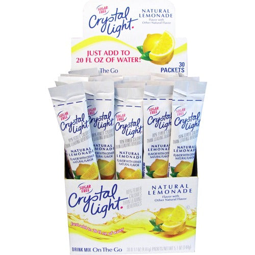 Crystal Light KRF79660 On-The-Go Mix Lemonade Sticks