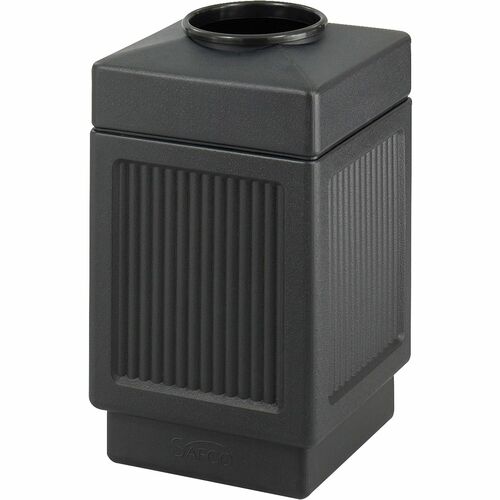 Safco SAF9475BL Indoor/Outdoor Waste Receptacle