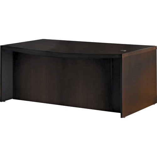 Safco SAFABD7242LDC Aberdeen Series 72" Bow Front Desk