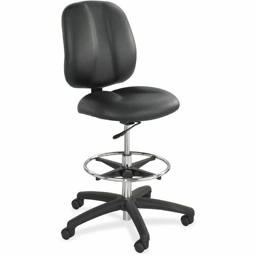 Safco SAF7084BL Apprentice II Extended Height Armless Drafting Chair