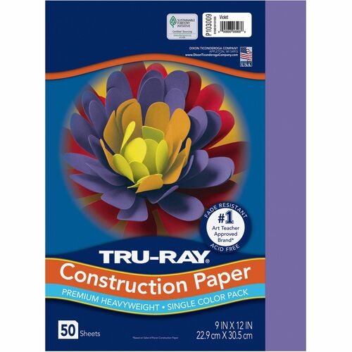 Tru-Ray PAC103009 Heavyweight Construction Paper