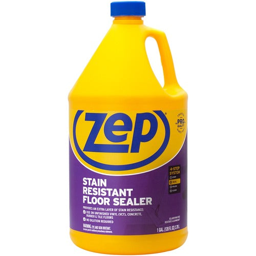 Zep ZPEZUFSLR128 Stain-Resistant Floor Sealer