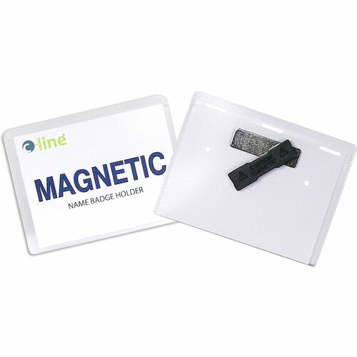 C-Line CLI92943 Laser/Inkjet Magnetic Name Badge Holder Kit