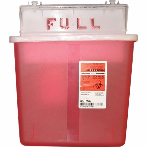 Covidien CVDK5SS1007SA Sharpstar 5 Quart Sharps Container with Lid