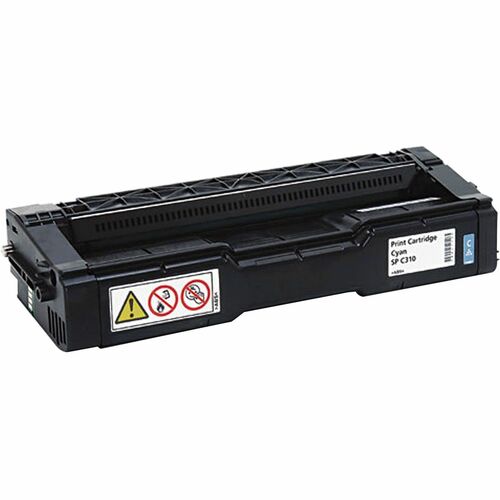 Ricoh RIC406476 Ricoh Sp-C310Ha Cyan Toner Cartridge - Laser - High Yield - 6000 Page - 1 / Each