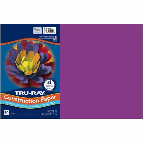 Tru-Ray PAC103032 Heavyweight Construction Paper