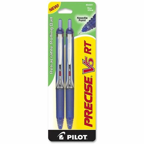 Pilot PIL26051 Precise V5 RT Extra-Fine Premium Retractable Rolling Ball Pens