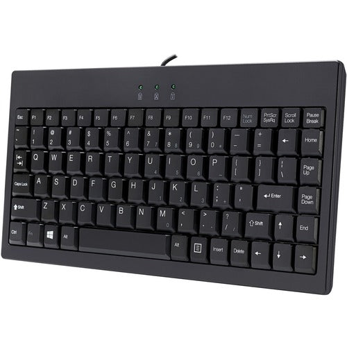 Adesso ADEAKB110B Mini Keyboard (Black)