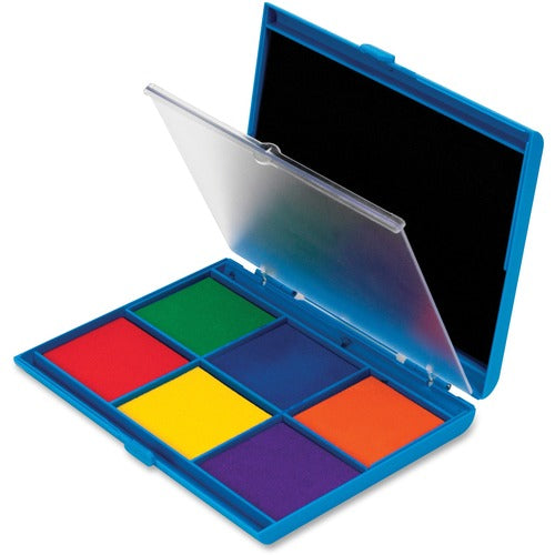 Learning Resources LRNLER4275 7 Color Stamp Pad Ink Pad