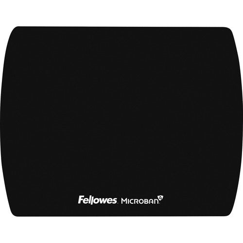 Fellowes FEL5908101 Microban Ultra Thin Mouse Pad - 0.1" X 9" X 7" Dimension - Black