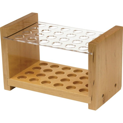 Creativity Street PAC5148 24 Brush Wood Paint Brush Holder