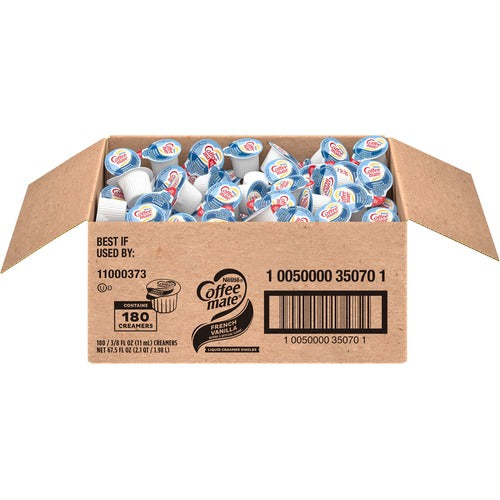 Coffee mate NES35070 French Vanilla Nondairy Liquid Creamer Singles