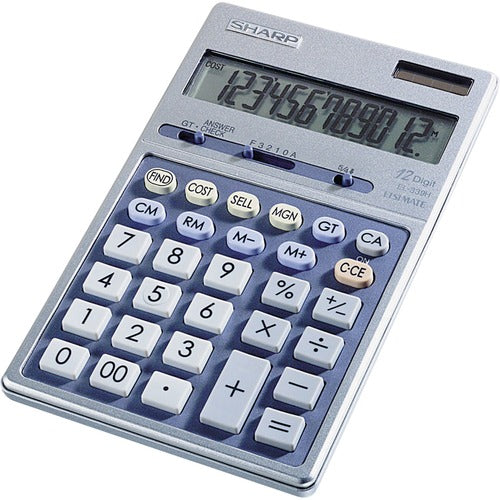 Sharp Calculators SHREL339HB EL-339HB 12-Digit Executive Business Large Desktop Calculator