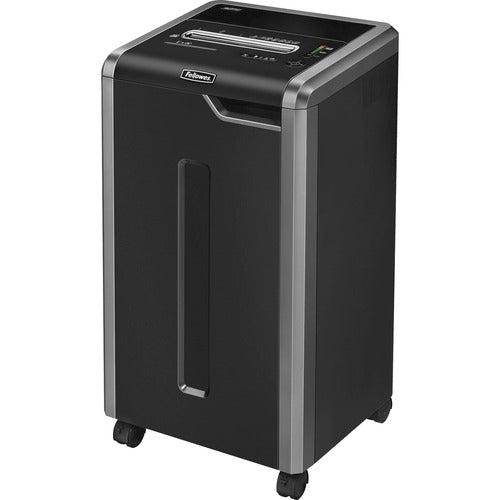 Fellowes FEL3831001 Powershred 325Ci 100% Jam Proof Cross-Cut Shredder - Cross Cut - 24 Per Pass - For Shredding Staples, Credit Card, Cd, Dvd, Paper Clip, Junk