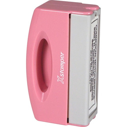 Xstamper XSTPN40 Pre-inked Pink Pocket Stamp
