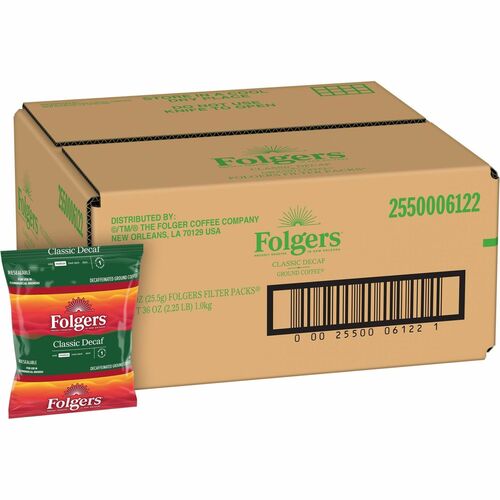 Folgers® FOL06122 Filter Pack Classic Decaf Coffee