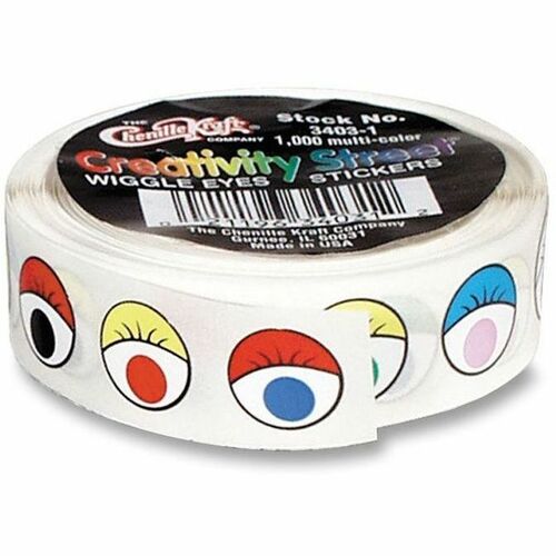 Creativity Street PAC340301 Wiggle Eyes Stickers