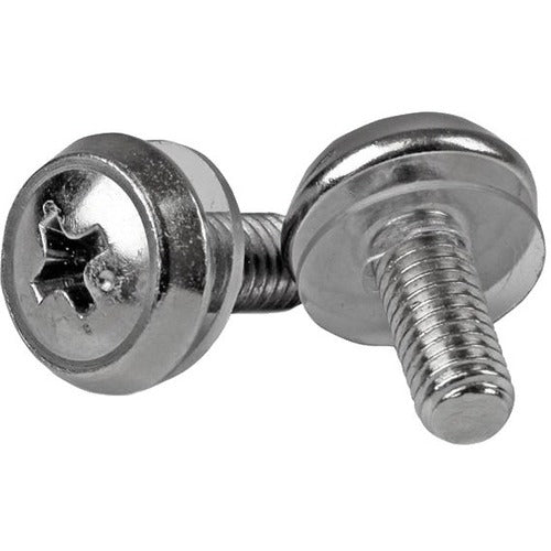 StarTech.com STCCABSCREWS M5 Thread Mounting Screw for Server Rack Cabinet