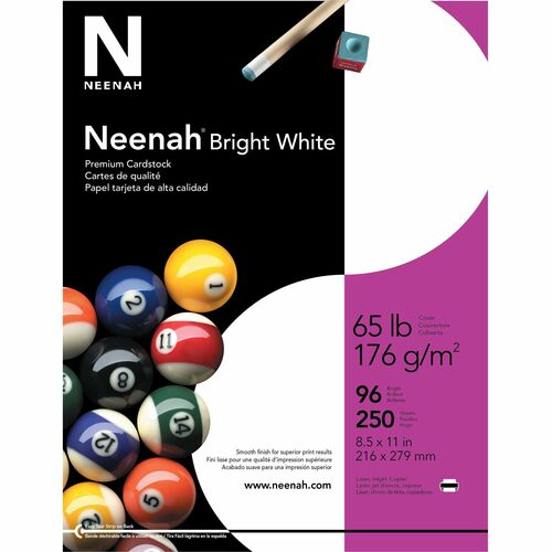Neenah WAU91904 Bright White Cardstock