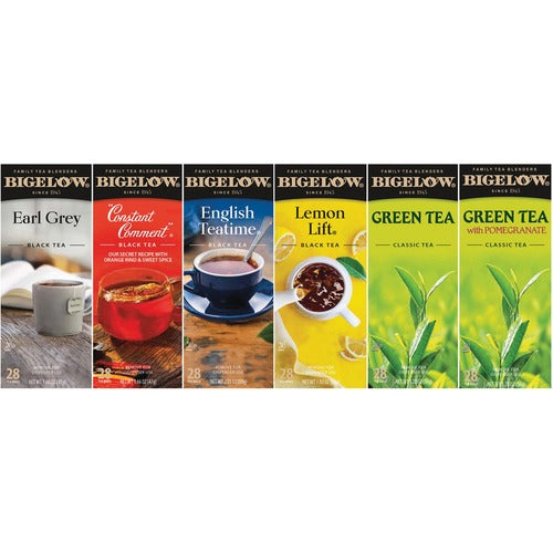 Bigelow BTC15577 Assorted Flavor Green Tea Bag