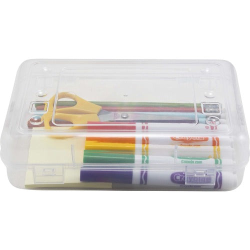 Advantus AVT34104 Clear Pencil Box
