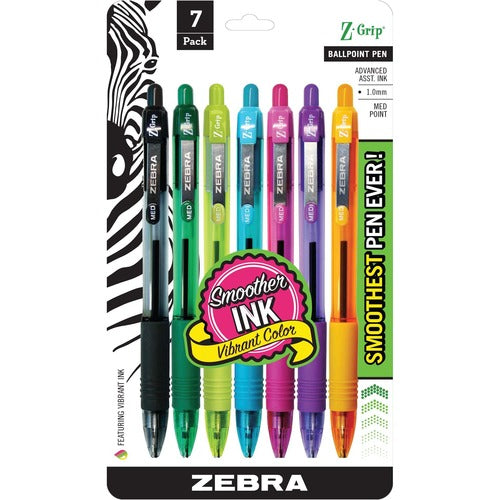 Zebra ZEB22276 Z-Grip Retractable Ballpoint Pens