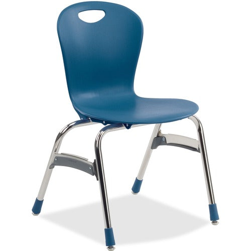Virco VIRZU418BLU51 Zuma ZU418 Stack Chair
