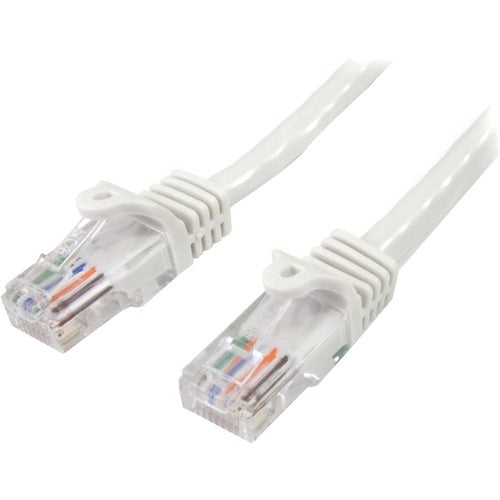 StarTech.com STC45PATCH7WH 7 ft White Snagless Cat5e UTP Patch Cable