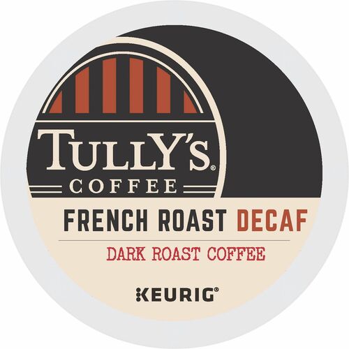 Tully's® Coffee GMT192419 K-Cup French Roast Decaf Coffee