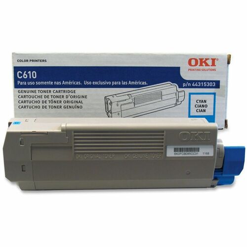 Oki OKI44315303 Toner Cartridge - Led - 6000 Page - 1 Each