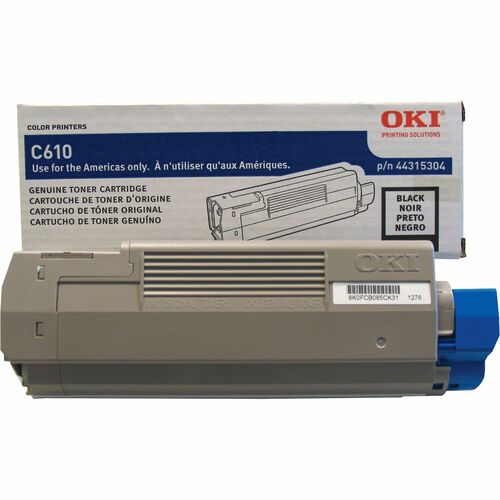 Oki OKI44315304 Toner Cartridge - Led - 8000 Page - 1 Each