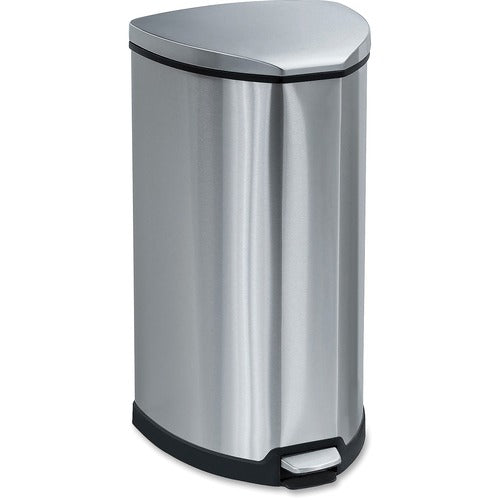 Safco SAF9687SS Hands-free Step-on Stainless Receptacle