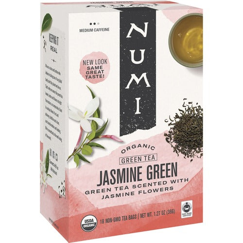 Numi NUM10108 Organic Jasmine Green Tea Bag
