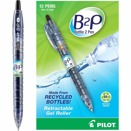 Pilot PIL31600 BeGreen B2P Fine Point Gel Pens