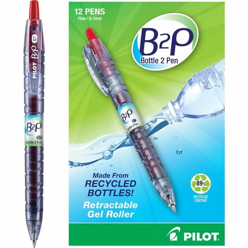 Pilot PIL31602 BeGreen B2P Fine Point Gel Pens