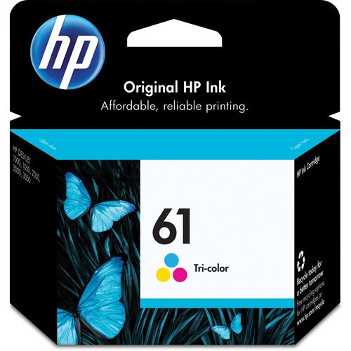 HP HEWCH562WN 61 (CH562WN) Original Inkjet Ink Cartridge - Cyan, Magenta, Yellow - 1 Each