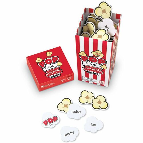 Learning Resources LRNLER8430 Pop for Sight Words Game