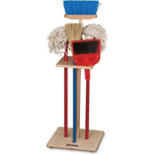 Jonti-Craft JNT2061JC - Housecleaning Set-n-Rack