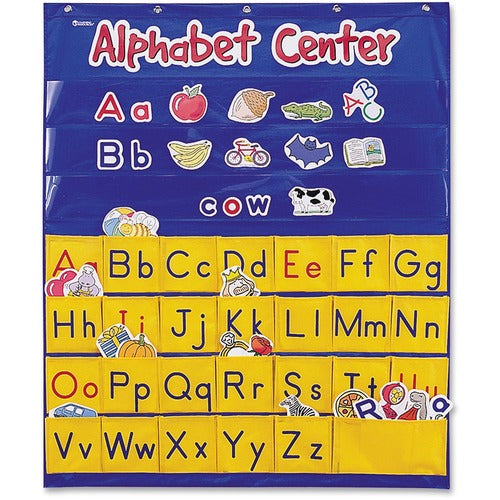 Learning Resources LRNLER2246 Alphabet Center Pocket Chart